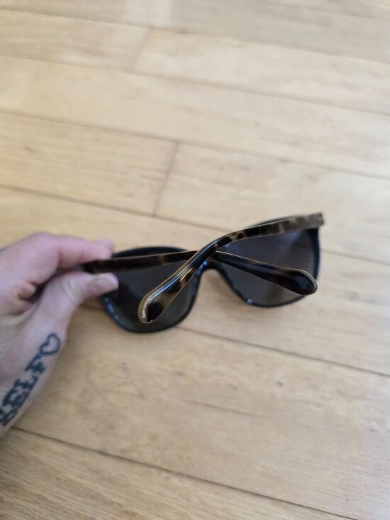 Fossil | FOS 3147/G/S black tortoise large boho glam sunglasses main image 5